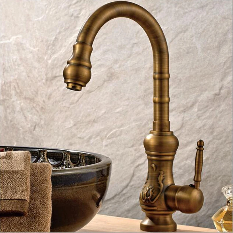 Commercial Kitchen Mixer Tap - Baterie kuchenne Czarna brązowa bateria zlewozmywakowa
