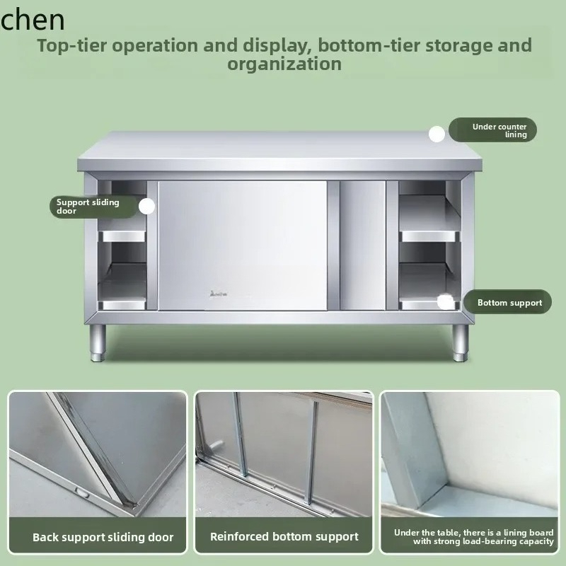 Commercial Kitchen Worktops - Stół roboczy ze stali nierdzewnej z