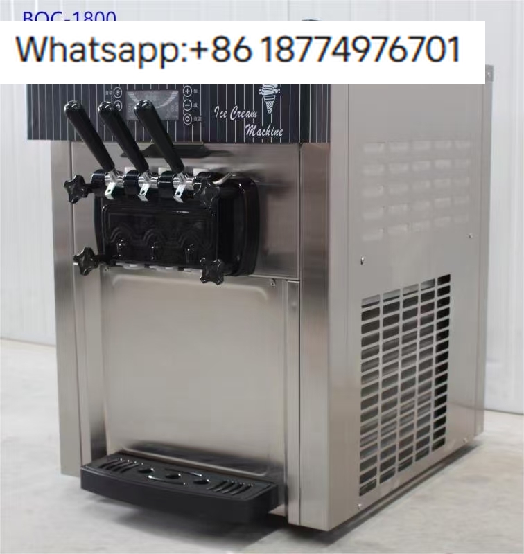 Commercial Ice Maker - Maszyna do lodów 20-28L/h 3 smaki