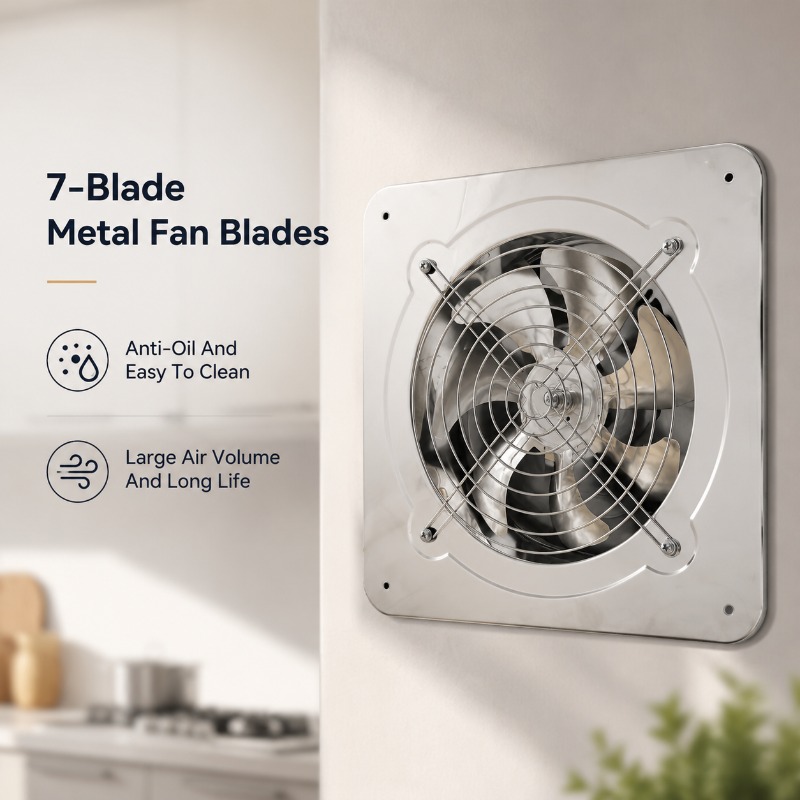 Commercial Kitchen Ventilation - Wentylator wyciągowy o wysokiej prędkości 6