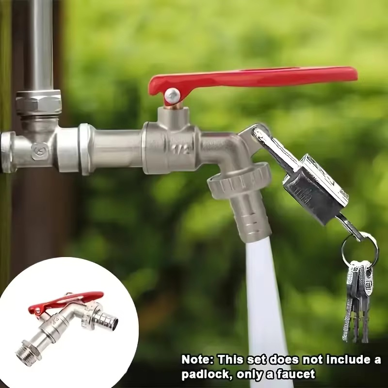 Commercial Kitchen Tap - 1 szt. Zawór ogrodowy ze stopu