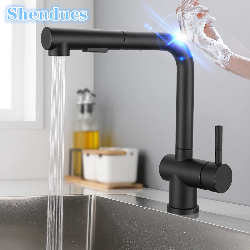 Commercial Kitchen Mixer Tap - Bateria kuchenna dotykowa, ciepła/zimna woda, ze