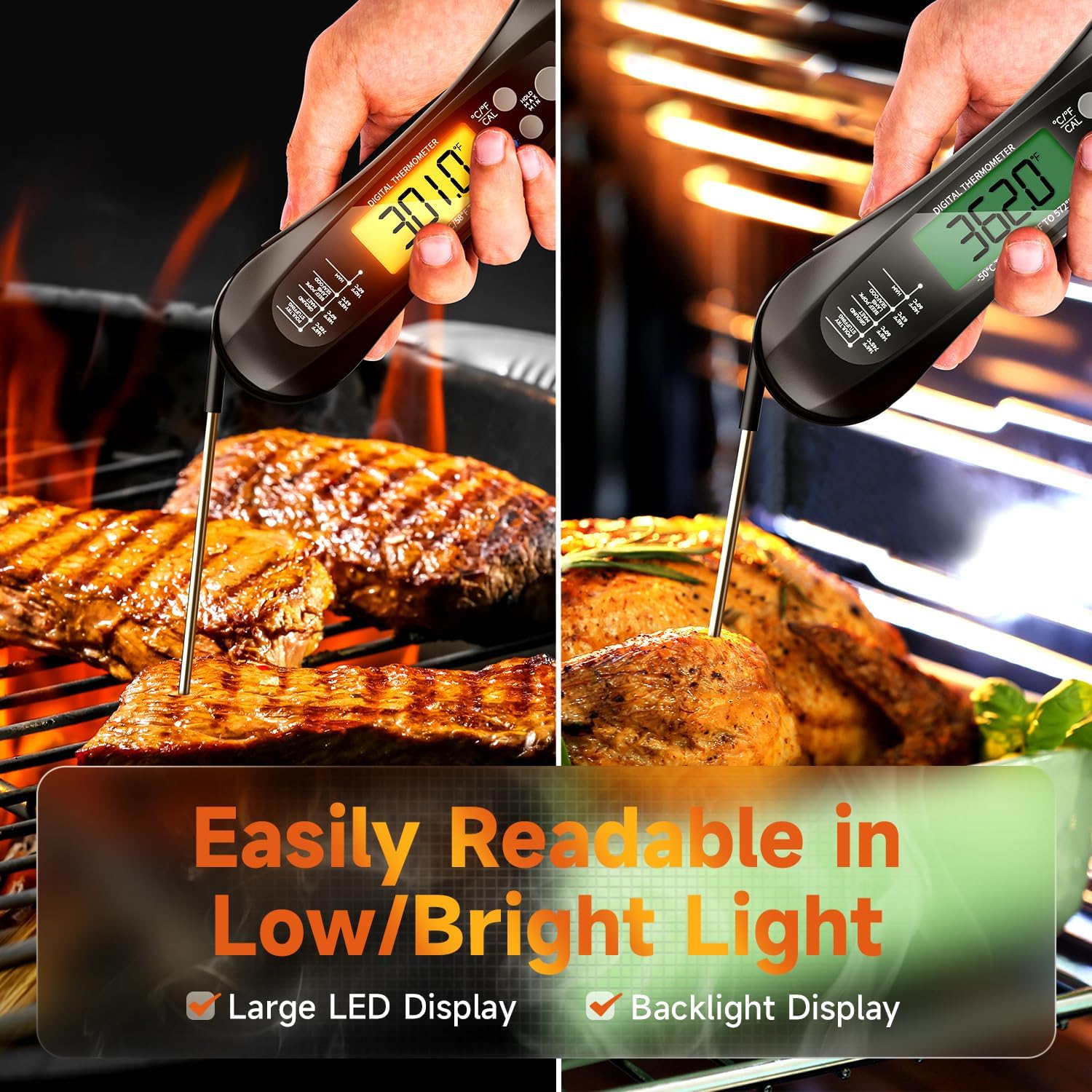 Cyfrowy termometr do mięsa, wo – Commercial Kitchen Grill recenzja i cena