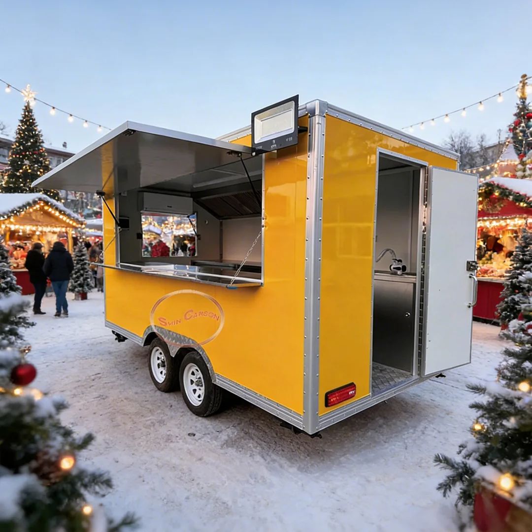 Przyczepa gastronomiczna z pół – Commercial Kitchen Vendor recenzja i cena
