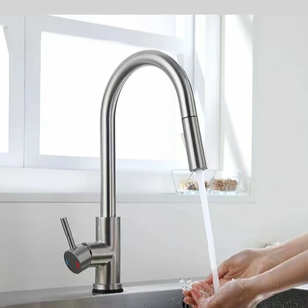 Czarna bateria kuchenna z elas – Commercial Kitchen Mixer Tap recenzja i cena