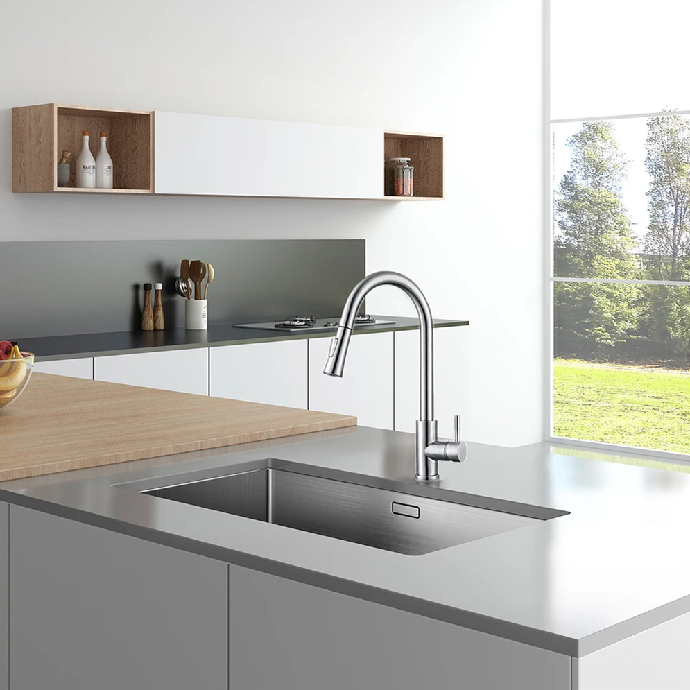 Czarna bateria kuchenna z elas – Commercial Kitchen Mixer Tap recenzja i cena