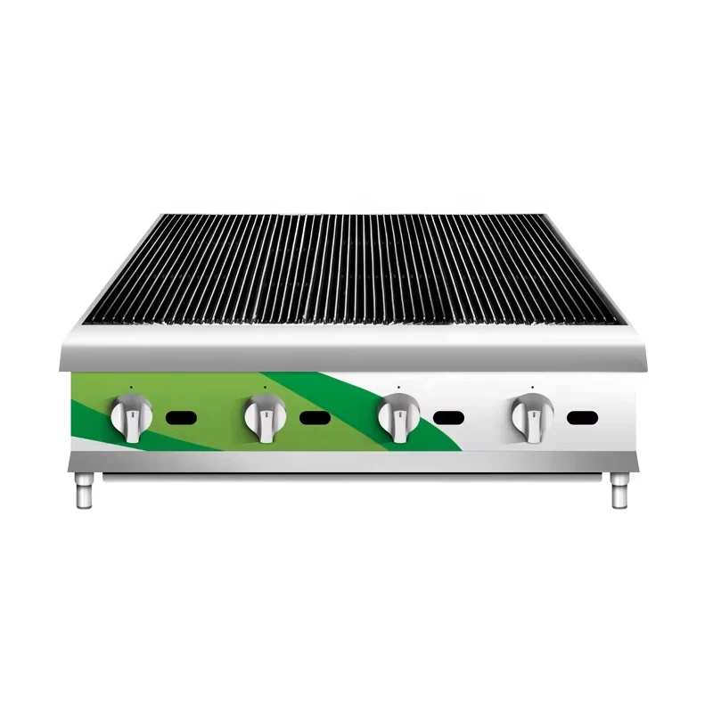 Gazowy grill charbroiler GBL-4 – Commercial Kitchen Grill recenzja i cena