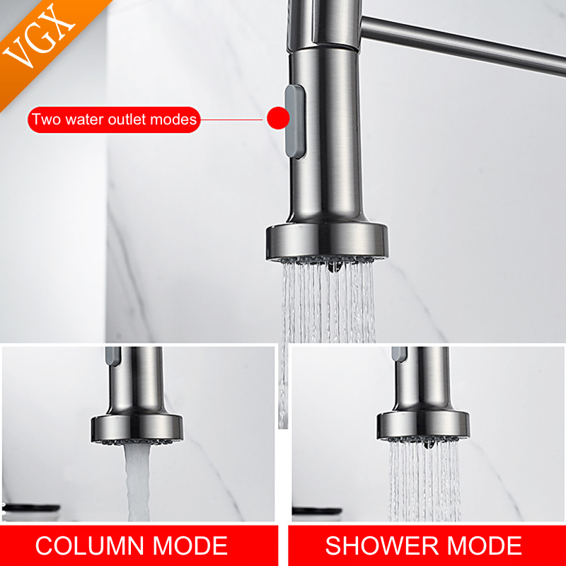 Bateria kuchenna VGX z opryski – Commercial Kitchen Mixer Tap recenzja i cena