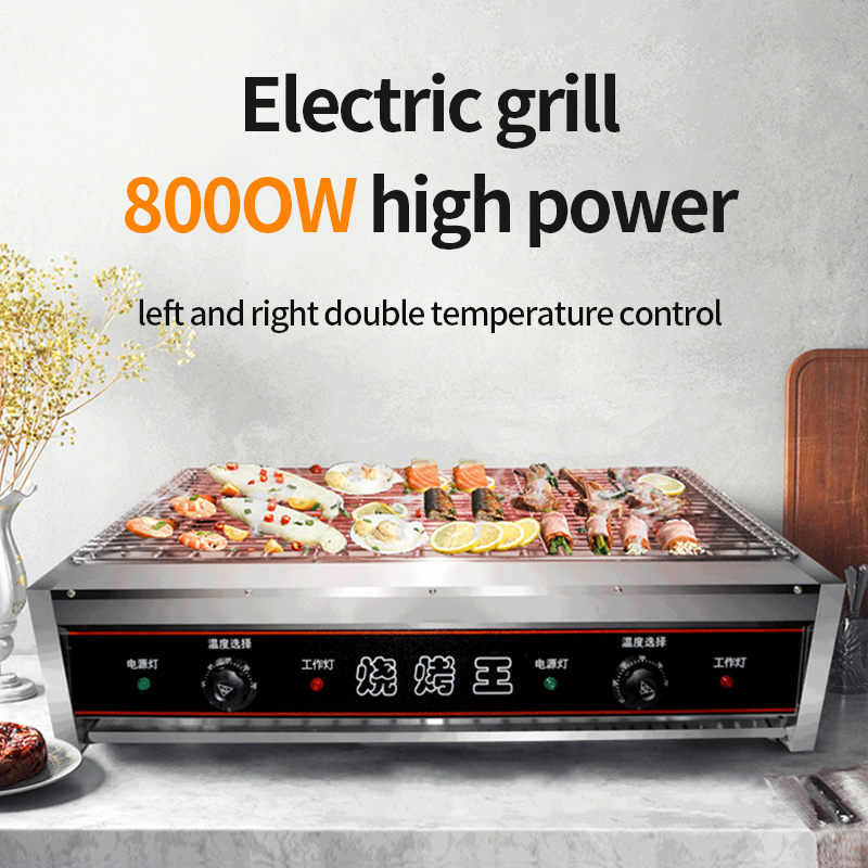 Bezpyłowy Elektryczny Grill BB – Commercial Kitchen Grill recenzja i cena