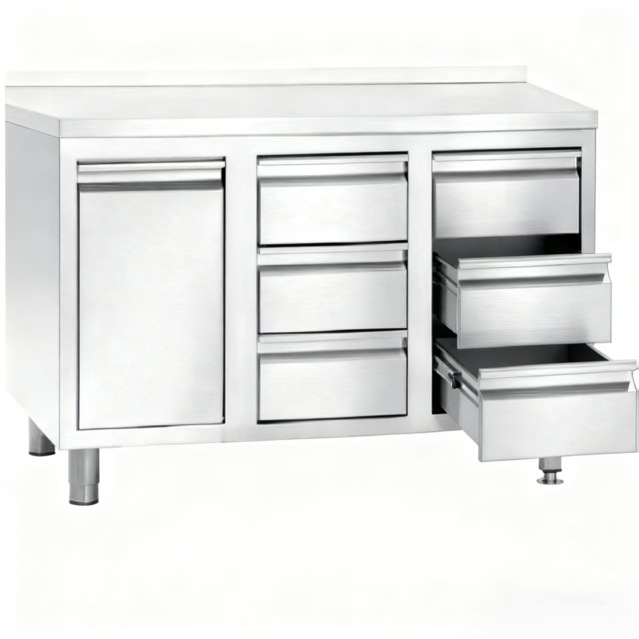 Stal nierdzewna 201/304, blat  – Commercial Kitchen Worktops recenzja i cena