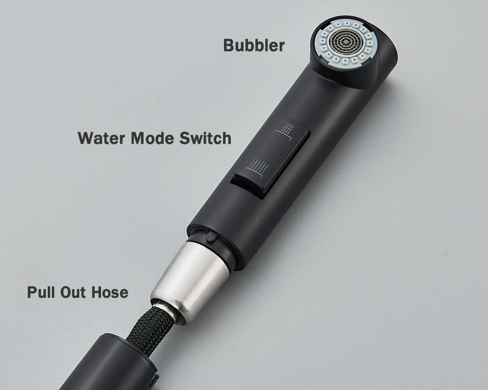 Czarna wyciągana bateria kuche – Commercial Kitchen Mixer Tap recenzja i cena