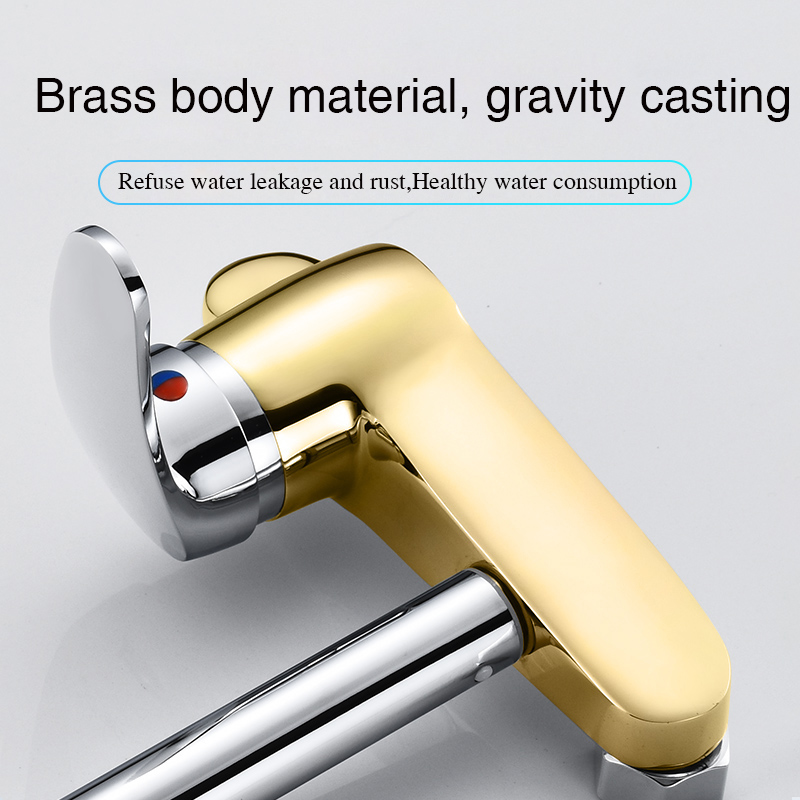 BAKALA Czarne Mosiężne Chromow – Commercial Kitchen Mixer Tap recenzja i cena
