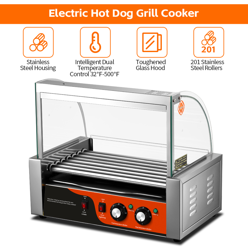 Elektryczny grill do hot dogów – Commercial Kitchen Grill recenzja i cena