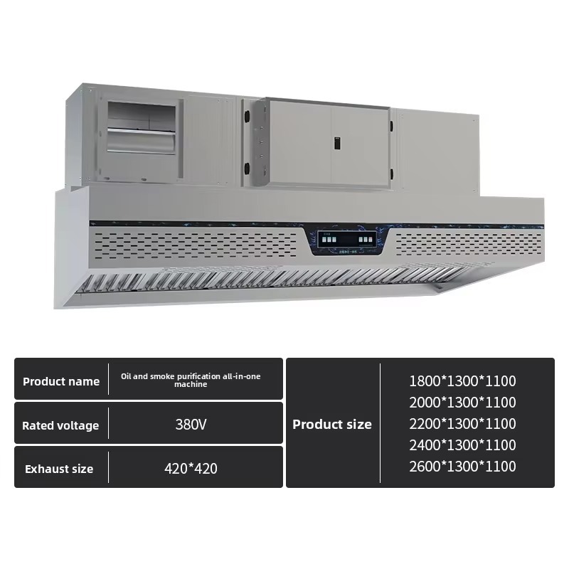 Okap kuchenny ze stali nierdze – Commercial Kitchen Exhaust Hood recenzja i cena