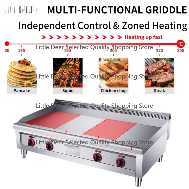 Profesjonalny grill płyta grze – Commercial Kitchen Grill recenzja i cena