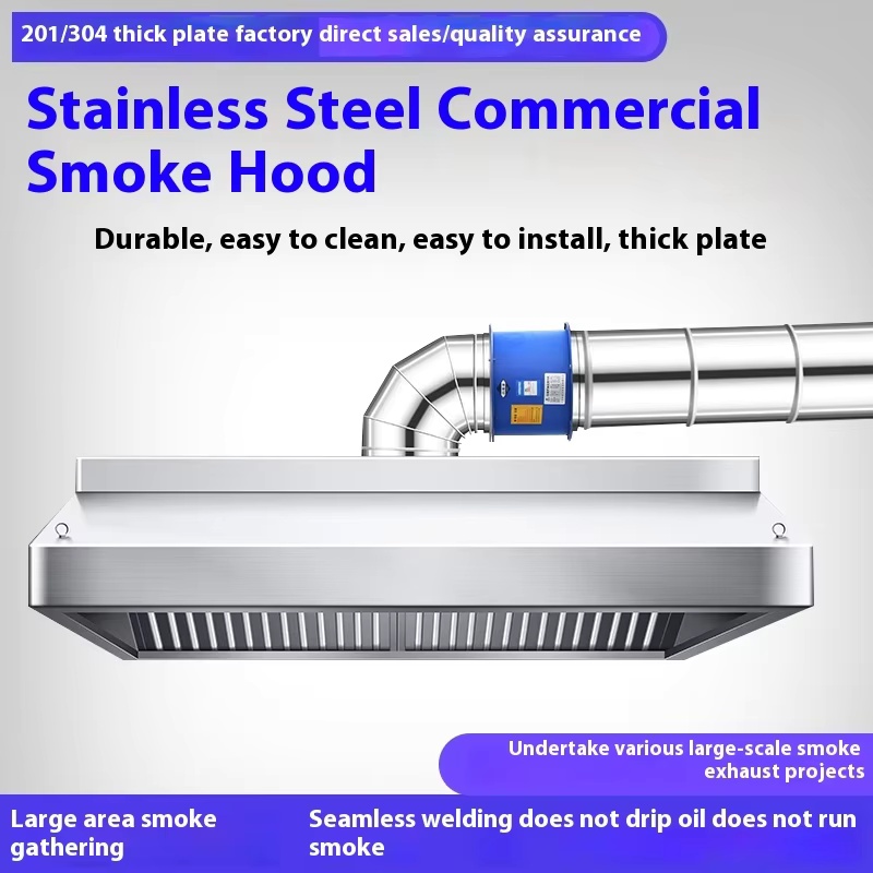 Okap kuchenny ze stali nierdze – Commercial Kitchen Exhaust Hood recenzja i cena