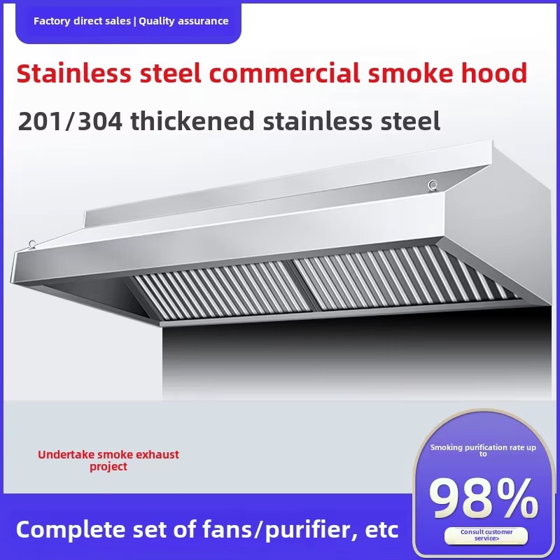 Okap kuchenny ze stali nierdze – Commercial Kitchen Exhaust Hood recenzja i cena