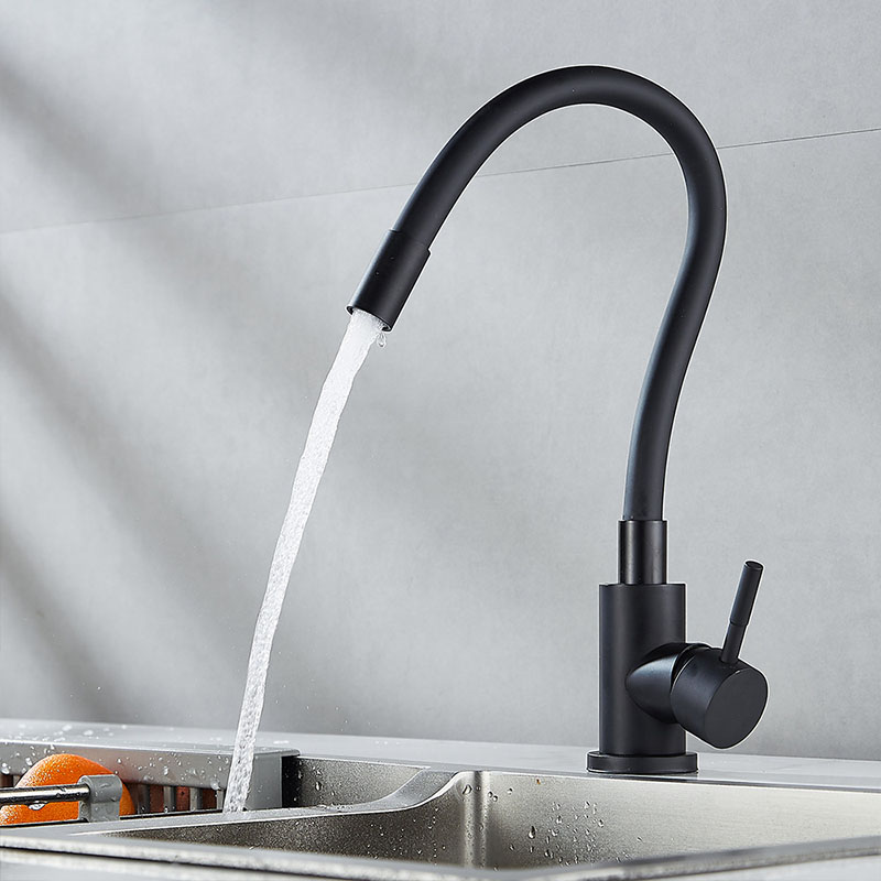 Uniwersalny Obrotowy Czarny Wą – Commercial Kitchen Mixer Tap recenzja i cena