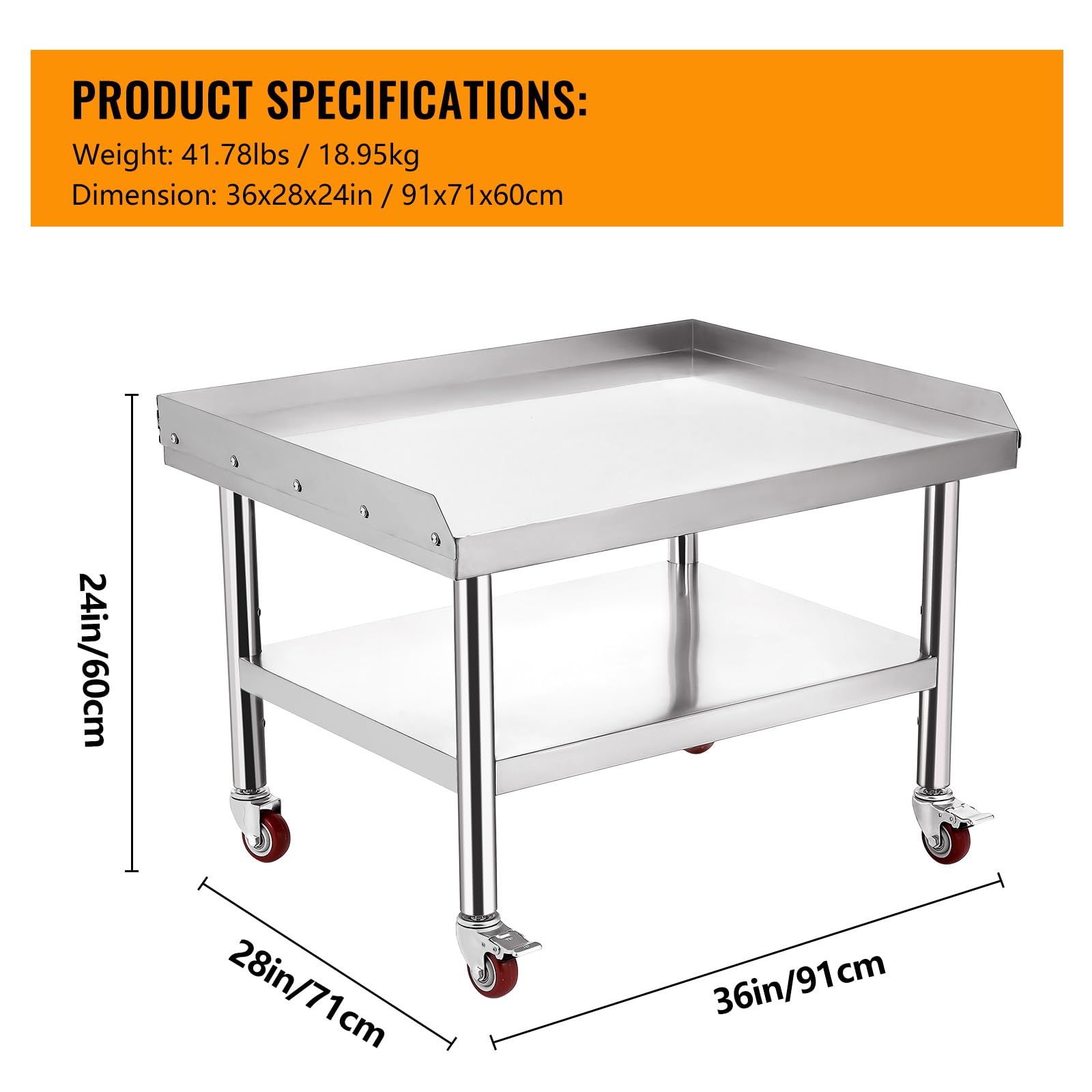Stół-grill ze stali nierdzewne – Commercial Kitchen Worktops recenzja i cena