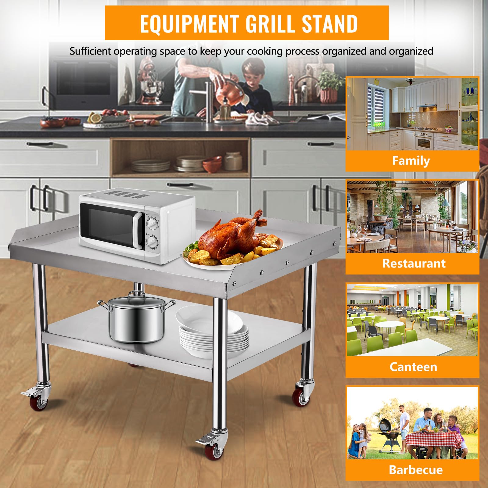 Stół-grill ze stali nierdzewne – Commercial Kitchen Worktops recenzja i cena