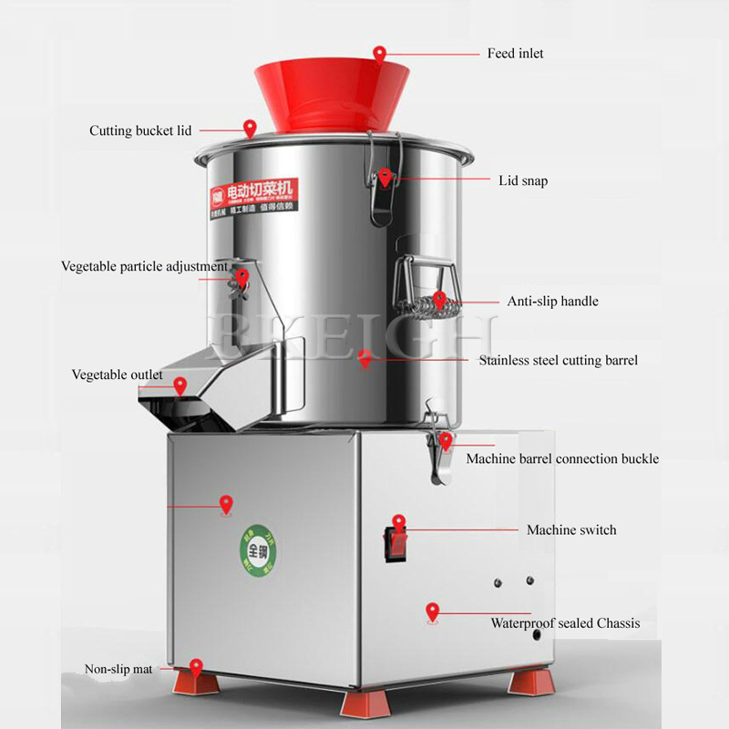 Elektryczny krajalnica do warz – Commercial Kitchen Mixer recenzja i cena