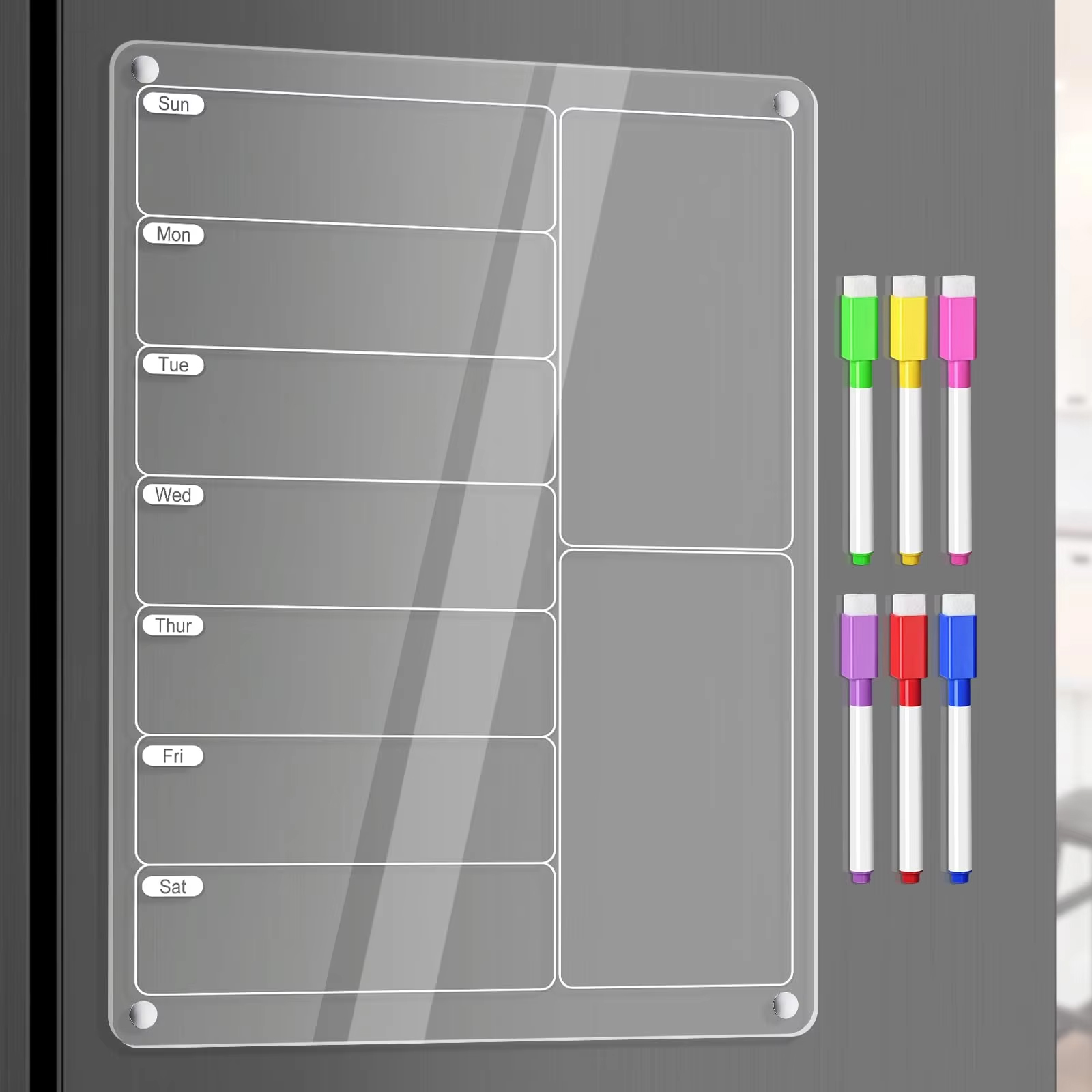 Akrylowy Magnetyczny Planer Je – Commercial Kitchen Layout recenzja i cena