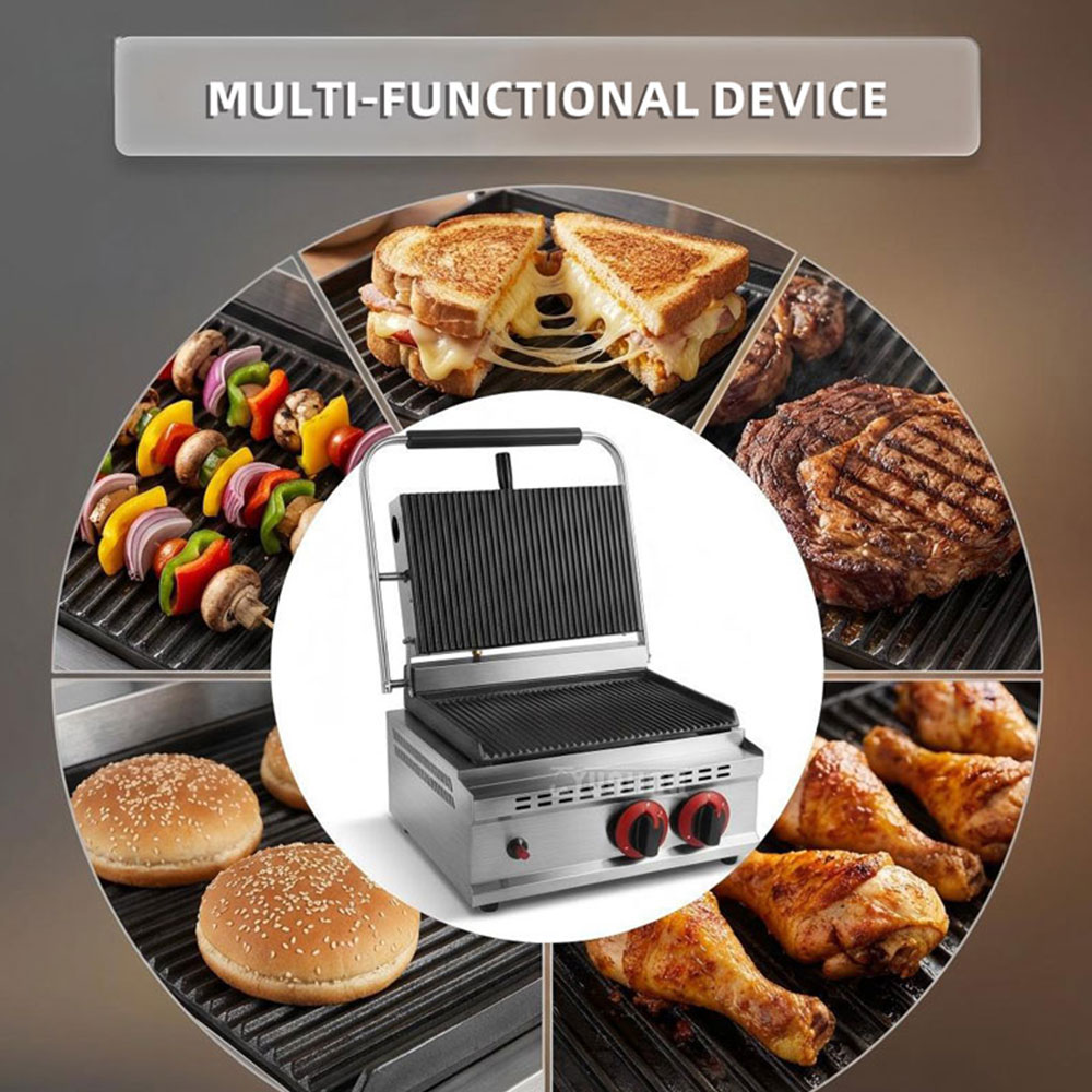 GH-812 Gazowa płyta do grillow – Commercial Kitchen Grill recenzja i cena